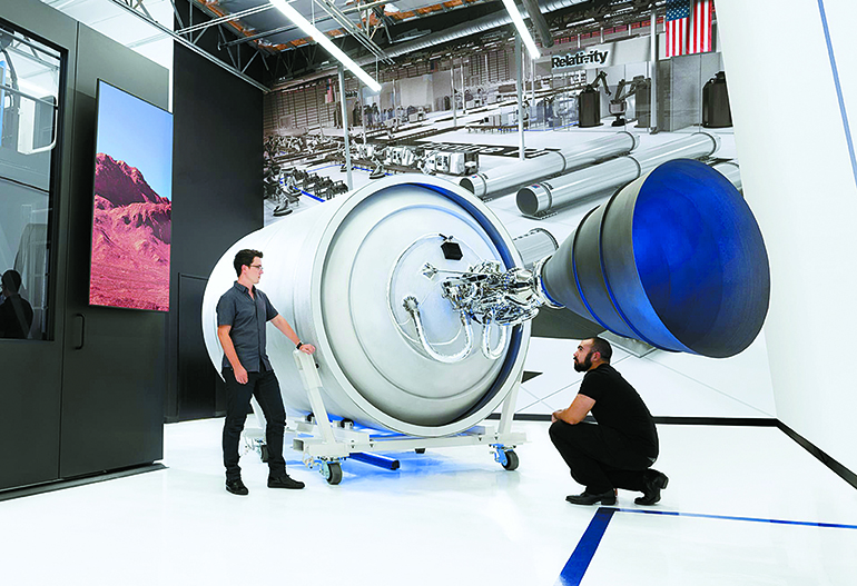 미국 렐러티비티 스페이스가 3D 프린터로 만들고 있는 우주로켓. 2021년 발사할 예정입니다